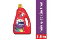 Nước giặt Omo Matic Cửa trên Giữ màu chai 3,8kg