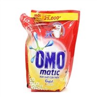 Nước giặt Omo Matic cửa trên túi 2.4 Kg