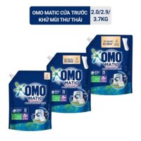 Nước giặt OMO Matic Cửa Trước Khử Mùi Thư Thái 2kg , 3,7kg