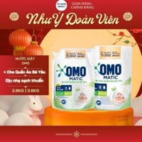 Nước Giặt OMO MATIC Quần Áo Bé Yêu - Túi 2.8KG | 3.6KG