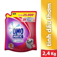 Nước giặt Omo Matic Tinh dầu thơm Comfort túi 2.4kg