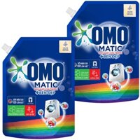 Nước giặt Omo matic xanh túi - 2L