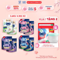 Nước giặt OMO Matic 3,6kg/3.9kg (Túi)
