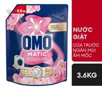 Nước giặt OMO Ngăn ngừa mùi ẩm mốc Cửa trước 3.8kg/ Túi