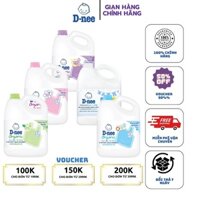 Nước giặt quần áo D-nee 3000 ML- Nước giặt cho bé