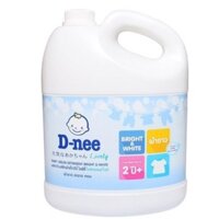 NƯỚC GIẶT QUẦN ÁO EM BÉ D-NEE - CAN 3000ML (MÀU TRẮNG)