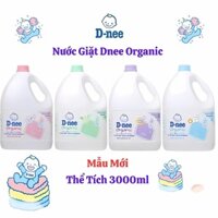 Nước giặt quần áo em bé Dnee 3000ml- , Chính hãng (Công ty Đại Thịnh) Chuẩn Thái