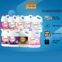 Nước Giặt quần áo Fineline Đậm Đặc Hương Nước Hoa (Tím, xanh dương, vàng, hồng) Can 3000 ml. .