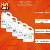 Nước giặt quần áo trẻ em Dnee Thái Lan 3000ml, xà phòng giặt quần áo cho bé
