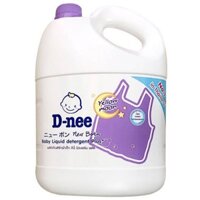 Nước giặt quần áo trẻ em Dnee Thái Lan 3000ml, xà phòng giặt quần áo cho bé .