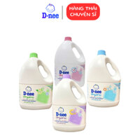 Nước giặt quần áo trẻ em Dnee Thái Lan 3000ml, xà phòng giặt quần áo cho bé