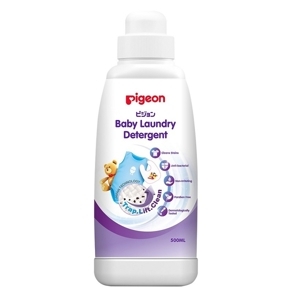 Nước giặt quần áo trẻ em Pigeon chai 500ml