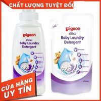 Nước giặt quần áo trẻ em Pigeon ECO Chai 500ml / Túi 450ml