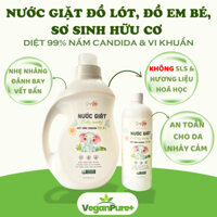 Nước Giặt Singsong Nước Giặt Quần Lót Nước Giặt Trẻ Em Nước Giặt Hữu Cơ Sạch Nấm Candida 99%, Không SLS | VeganPure+