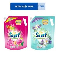 NƯỚC GIẶT SURF 3,5kg 3in1 Hương Cỏ Diệu Kì & Hương Hoa Nhiệt Đới