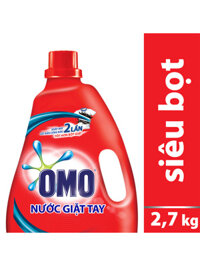 Nước Giặt Tay OMO (chai 2,7kg)