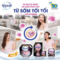 Nước giặt Thái Lan Hygiene túi 1800ml kết hợp xả vải giúp áo quần thơm lâu hàng chính hãng