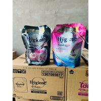 Nước giặt Thái Lan Hygiene túi 1800ml kết hợp xả vải giúp áo quần thơm lâu hàng chính hãng
