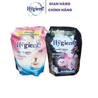 Nước giặt Thái Lan Hygiene túi 1800ml kết hợp xả vải giúp áo quần thơm lâu hàng chính hãng