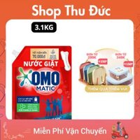 Nước giặt Túi 3.1kg OMO Matic Cho máy giặt cửa trên Sạch bẩn Khử mùi Sạch bẩn Khử mùi toàn diện DTK55966821 - Shop Thu Đức - Washing water 3.1kg OMO Matic for washing machine door on clean dirty Deodorizing Clean dirty Dirty deodorant