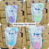 NƯỚC GIẶT TÚI DNEE 1400ML 5 MÀU CHO BÉ VÀ GIA ĐÌNH