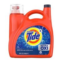 Nước Giặt, Ultra Oxi, Ultra Concentrated Laundry Detergent, 124 Lần Giặt, 159 fl oz (4.7L) - TIDE