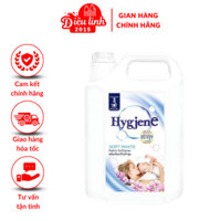 Nước Giặt Và Xả 2 Trong 1 Đậm Đặc Hygienec Việt Nam Can 5000ml , Nước Xả Mềm Vải Đậm Đặc Hygienec Việt Nam Can 5000ml