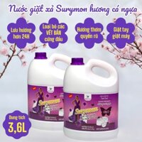 Nước giặt và xả Surymon hương cá ngựa 3.6kg hương thơm bền lâu