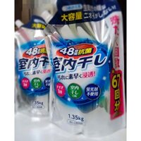 Nước giặt xả 2in1 Nhật Bản Daiichi Sekken kháng khuẩn 48h Siêu sạch, siêu tiết kiệm (Chính hãng) 1,35kg MẪU MỚI NHẤT