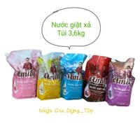 Nước giặt xả Amity 3,6kg công nghệ 5in1 phù hợp giặt tay giặt máy