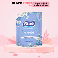 Nước giặt xả Blue đậm đặc hương nước hoa/thảo mộc túi 3.6 lít