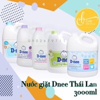 NƯỚC GIẶT XẢ D-NEE - Baby Liquid Detergent 3000ml