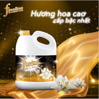 Nước giặt xả đậm đặc FINELINE Thái Lan 3000ml - Ngát hương bền lâu - Dùng giặt tay và máy [VÀNG ĐEN] - FUJIKA