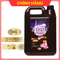 Nước Giặt Xả Đậm Đặc KYROS Hương Sữa Cá Ngựa 5kg