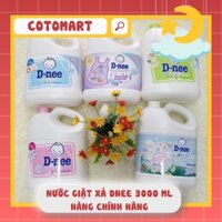 Nước giặt xả Dnee 3000 ml