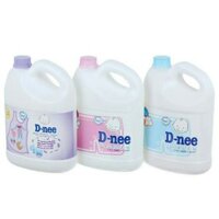 Nước giặt xả dnee 3000ml, đủ màu. Tặng nước xả comfort 600ml