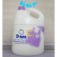 Nước giặt xả Dnee 3000ml - Màu tím