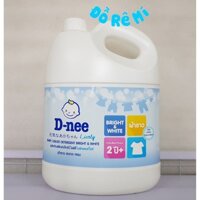 Nước giặt xả Dnee 3000ml - Màu Trắng