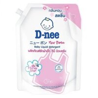 Nước Giặt Xả Dnee Baby Liquid Detergent Honey Star 1400ml -Dnee Hồng, Hương Hoa Hồng