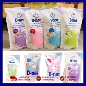 Nước giặt xả Dnee gói 1800ml