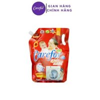 Nước giặt xả dưỡng vải Carefor Hương hoa hông Pháp 2lit - Hàng nhập khẩu Thái Lan