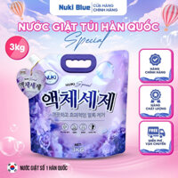 Nước Giặt Xả Hàn Quốc Nuki Special 3kg Hương Nắng Mai Đặc Biệt