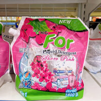 Nước Giặt Xả HC For 6 in 1 Thái Lan Hàng Chính Hãng 1,8L