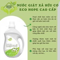 Nước giặt xả hữu cơ cao cấp Eco Hope