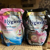 Nước giặt xả Hygiene 1800ml Sweet Blossom ( hồng ) - Peony Bloom (đen )