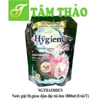 Nước giặt xả Hygiene đậm đặc túi đen 1800ml (8 túi/T) 8850092259617