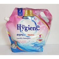 Nước giặt xả Hygiene đậm đặc túi hồng 1800ml