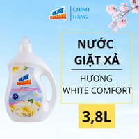 Nước giặt xả KAT HOME 3,8L Hương White Comfort - Lưu hương suốt 24h