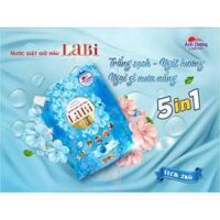 Nước Giặt Xả Labido Ánh Dương Bì 2kg, Combo Giặt Xả Siêu Đậm Đặc Làm Mềm Vải Và Lưu Hương Lâu Dài