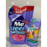 Nước Giặt Xả MaxKleen hương hoa nắng tặng túi 600g